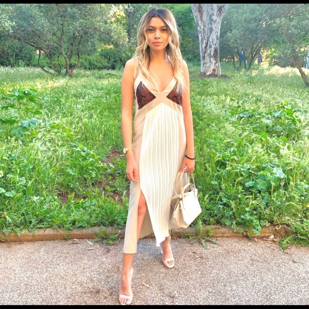 COPY - Pleated slip dress